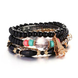 Trendy Multilayer Crystal Stone Beads High Quality Bracelets