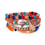 Trendy Multilayer Crystal Stone Beads High Quality Bracelets