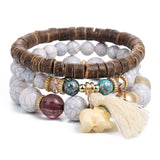 Trendy Multilayer Crystal Stone Beads High Quality Bracelets