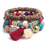 Trendy Multilayer Crystal Stone Beads High Quality Bracelets