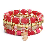 Trendy Multilayer Crystal Stone Beads High Quality Bracelets