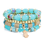 Trendy Multilayer Crystal Stone Beads High Quality Bracelets