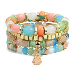 Trendy Multilayer Crystal Stone Beads High Quality Bracelets