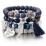 Trendy Multilayer Crystal Stone Beads High Quality Bracelets