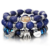 Trendy Multilayer Crystal Stone Beads High Quality Bracelets