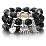 Trendy Multilayer Crystal Stone Beads High Quality Bracelets