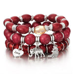 Trendy Multilayer Crystal Stone Beads High Quality Bracelets