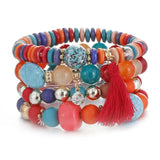 Trendy Multilayer Crystal Stone Beads High Quality Bracelets