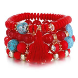 Trendy Multilayer Crystal Stone Beads High Quality Bracelets