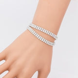 Luxury Gemstones Double Layer Bracelet Can be a Necklace Too