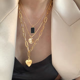 Super Trending Layered Necklaces 4Pcs/Set