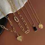 Super Trending Layered Necklaces 4Pcs/Set