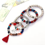 Trendy Multilayer Crystal Stone Beads High Quality Bracelets