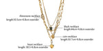 Super Trending Layered Necklaces 4Pcs/Set